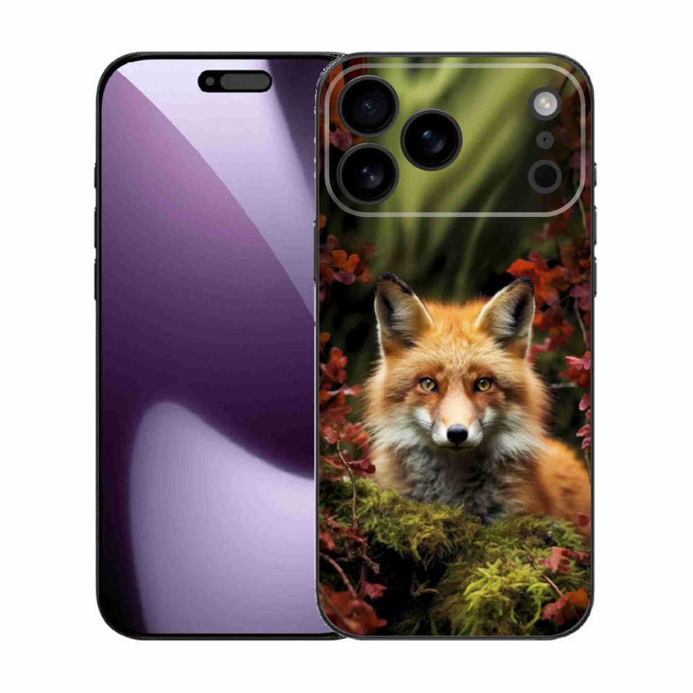 Gélový kryt mmCase na iPhone 17 Pro Max - líška v lese