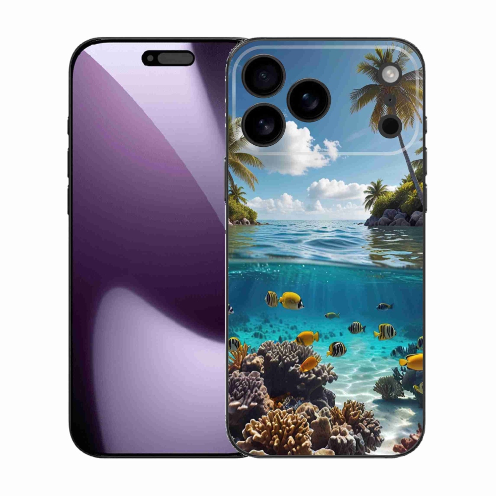 Gélový kryt mmCase na iPhone 17 Pro Max - morský svet 4