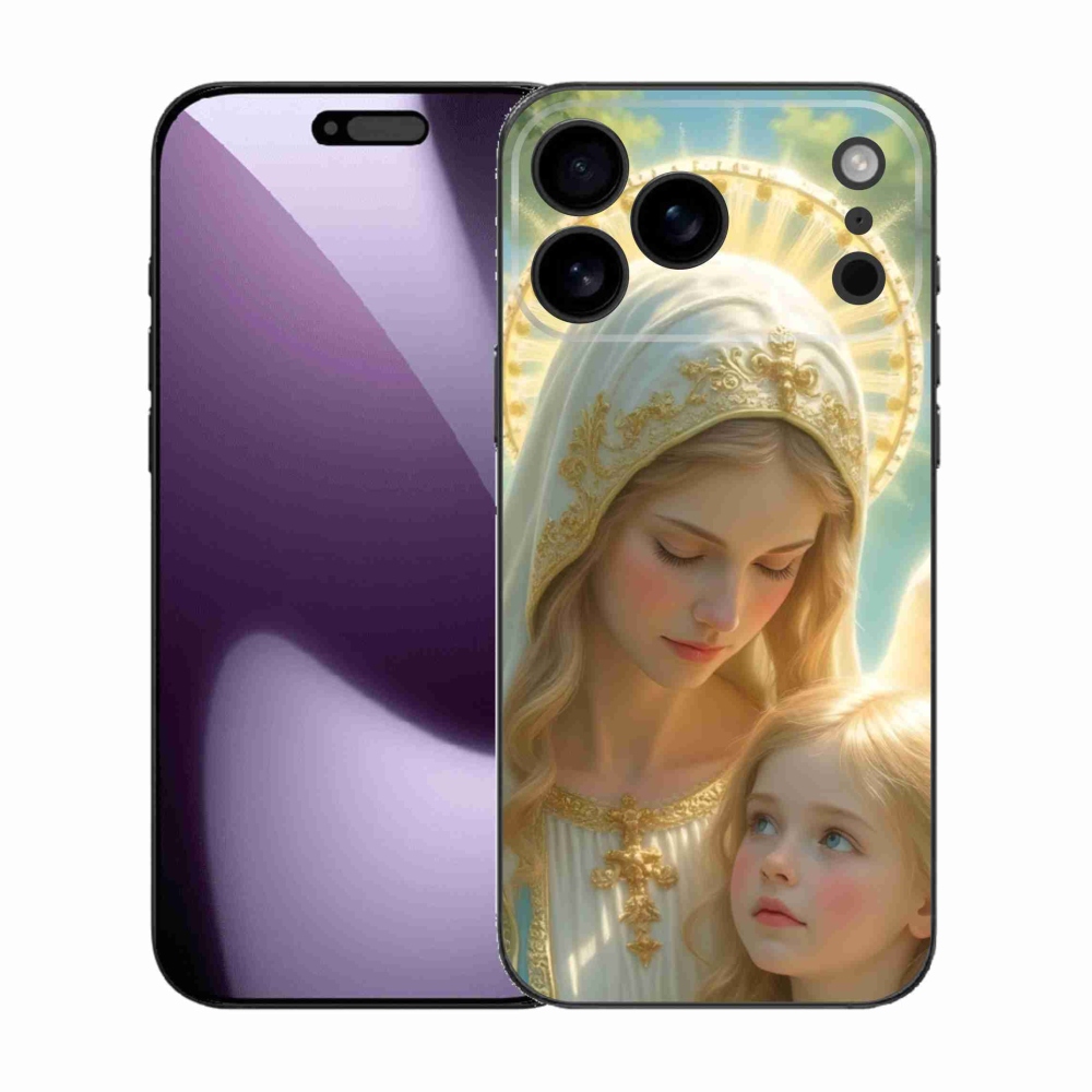 Gélový kryt mmCase na iPhone 17 Pro Max - náboženský motív 2