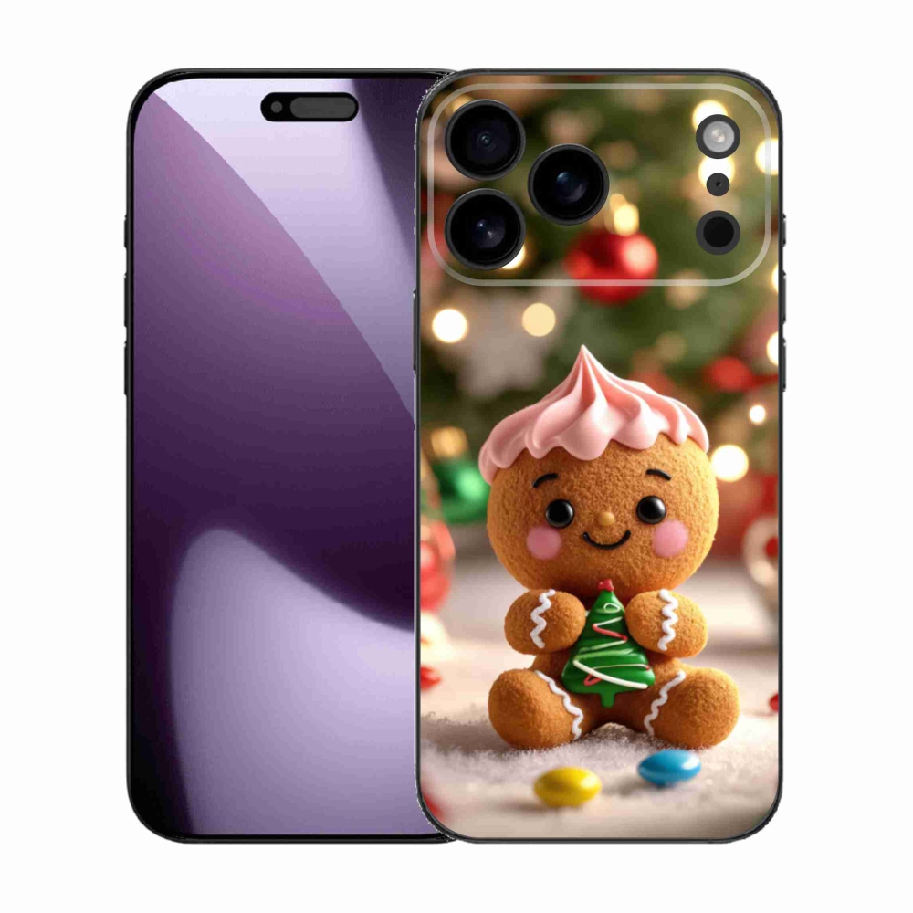 Gélový kryt mmCase na iPhone 17 Pro Max - perníček