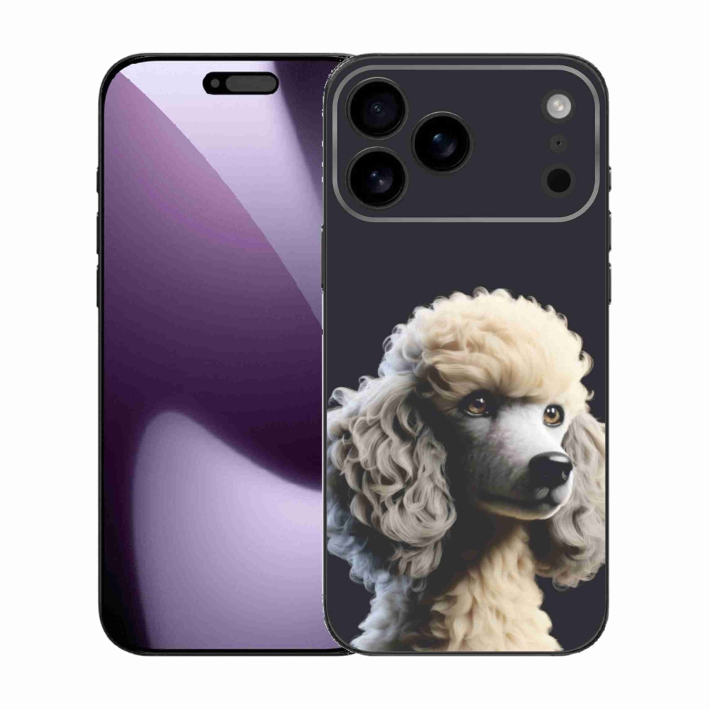 Gélový kryt mmCase na iPhone 17 Pro Max - pudel