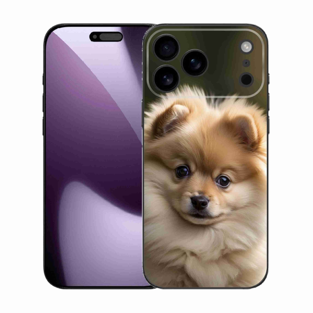 Gélový kryt mmCase na iPhone 17 Pro Max - roztomilý pomeranian 2