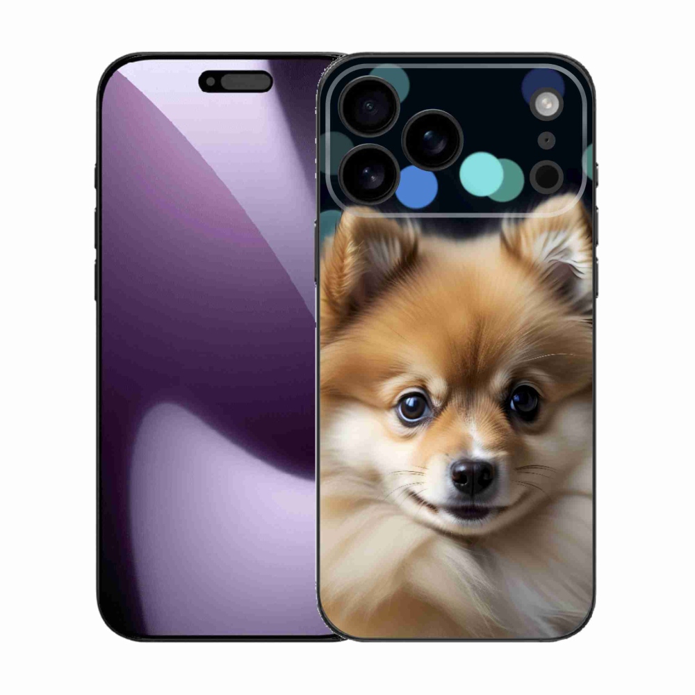 Gélový kryt mmCase na iPhone 17 Pro Max - roztomilý pomeranian