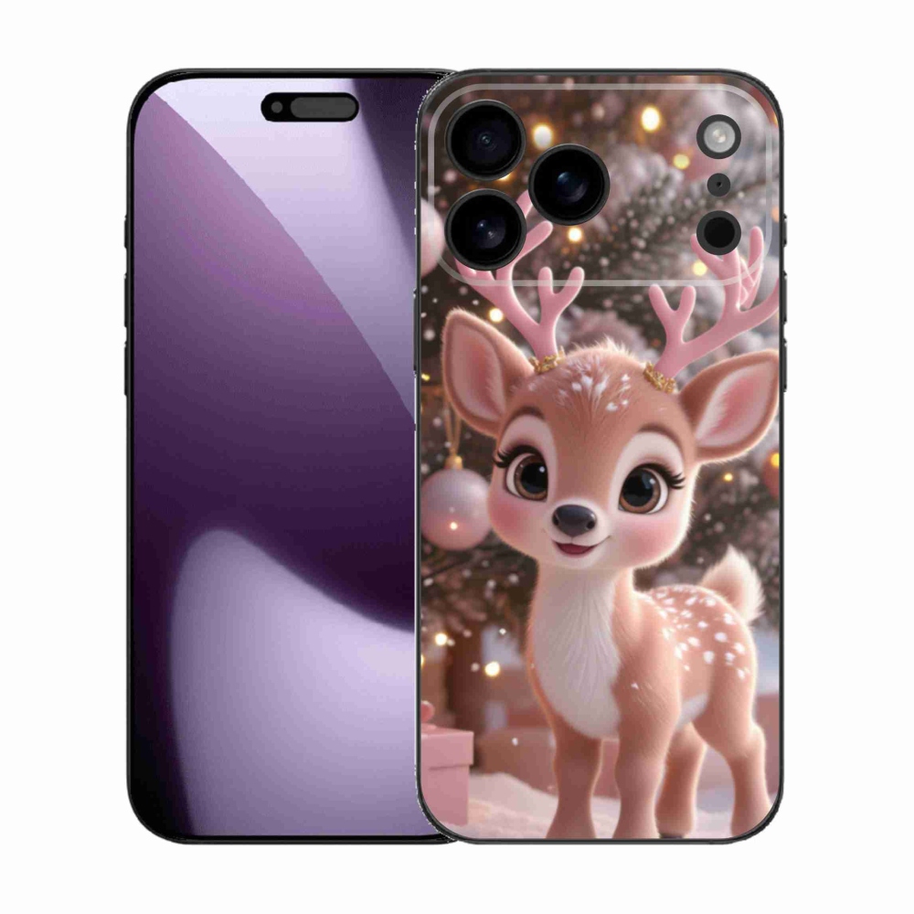 Gélový kryt mmCase na iPhone 17 Pro Max - roztomilý sob