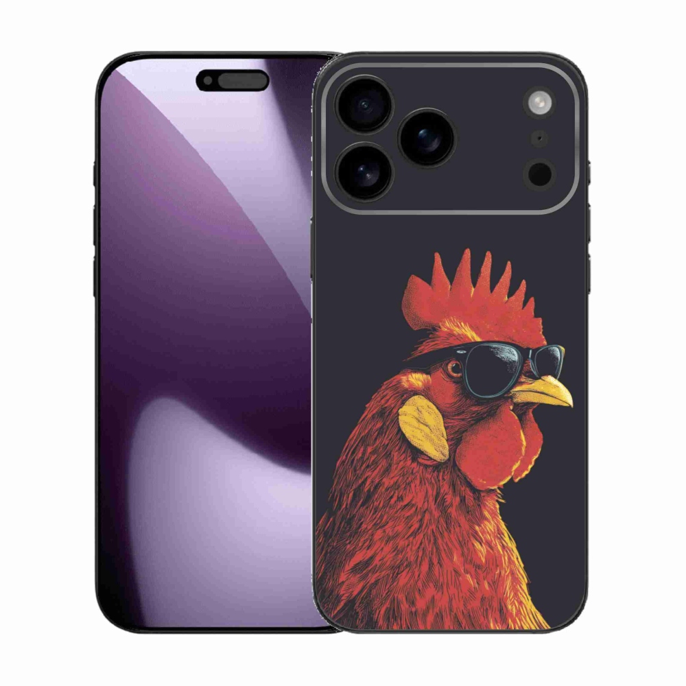 Gélový kryt mmCase na iPhone 17 Pro Max - štýlový kohút