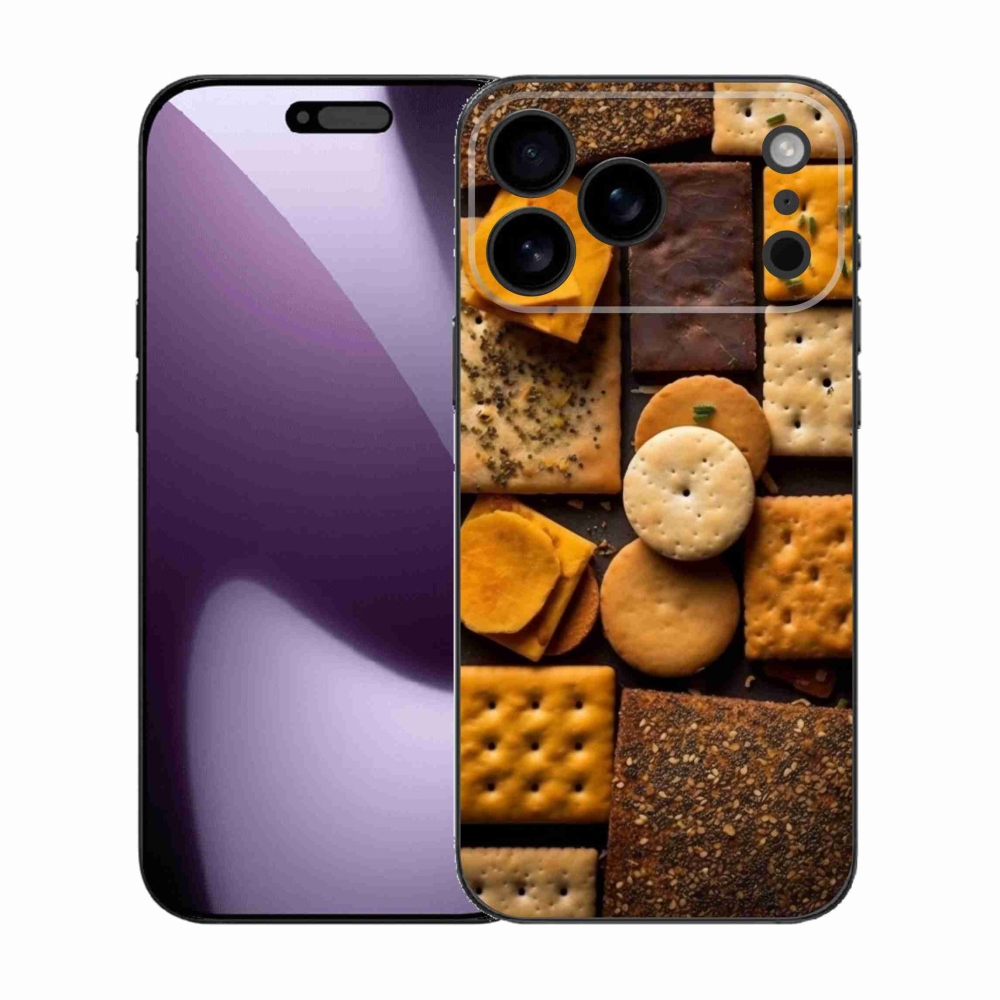 Gélový kryt mmCase na iPhone 17 Pro Max - sušienky