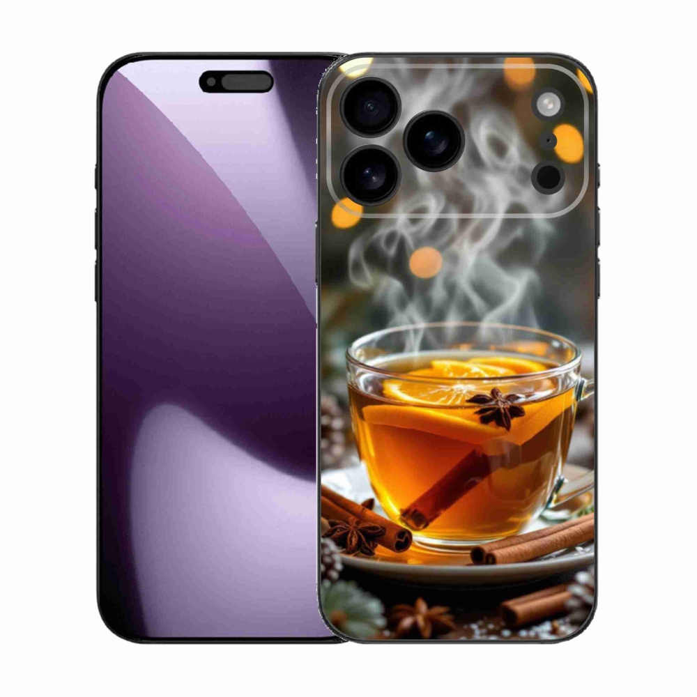 Gélový kryt mmCase na iPhone 17 Pro Max - vianočný punč