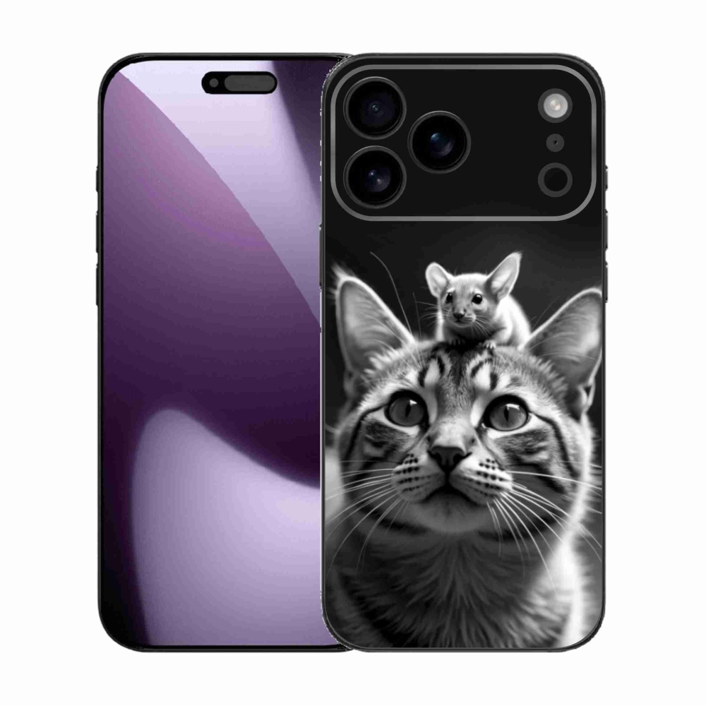 Gélový kryt mmCase na iPhone 17 Pro Max - zvieracie priateľstvo 2