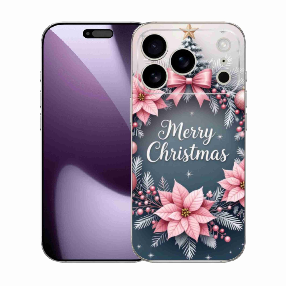 Gélový kryt mmCase na iPhone 17 Pro - merry christmas