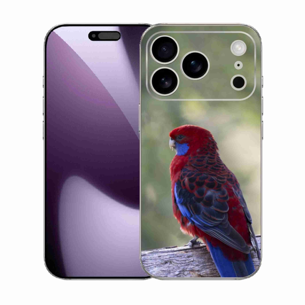 Gélový kryt mmCase na iPhone 17 Pro - papagáj rosela