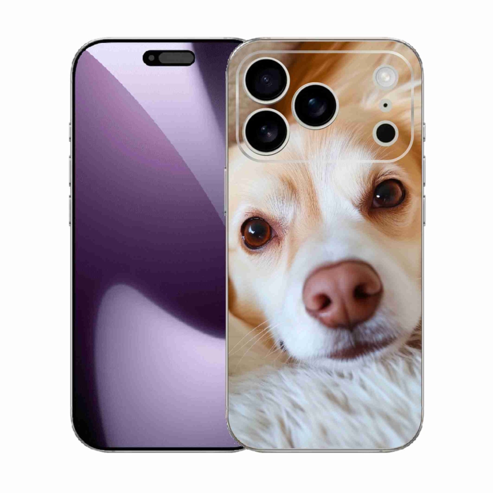 Gélový kryt mmCase na iPhone 17 Pro - Roztomilá čivava