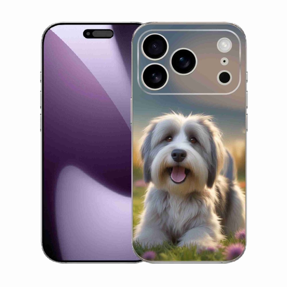 Gélový kryt mmCase na iPhone 17 Pro - roztomilý havanský psík