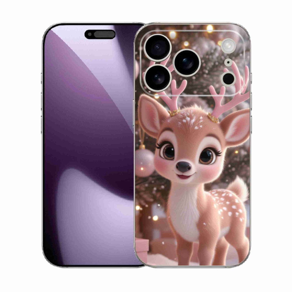 Gélový kryt mmCase na iPhone 17 Pro - roztomilý sob