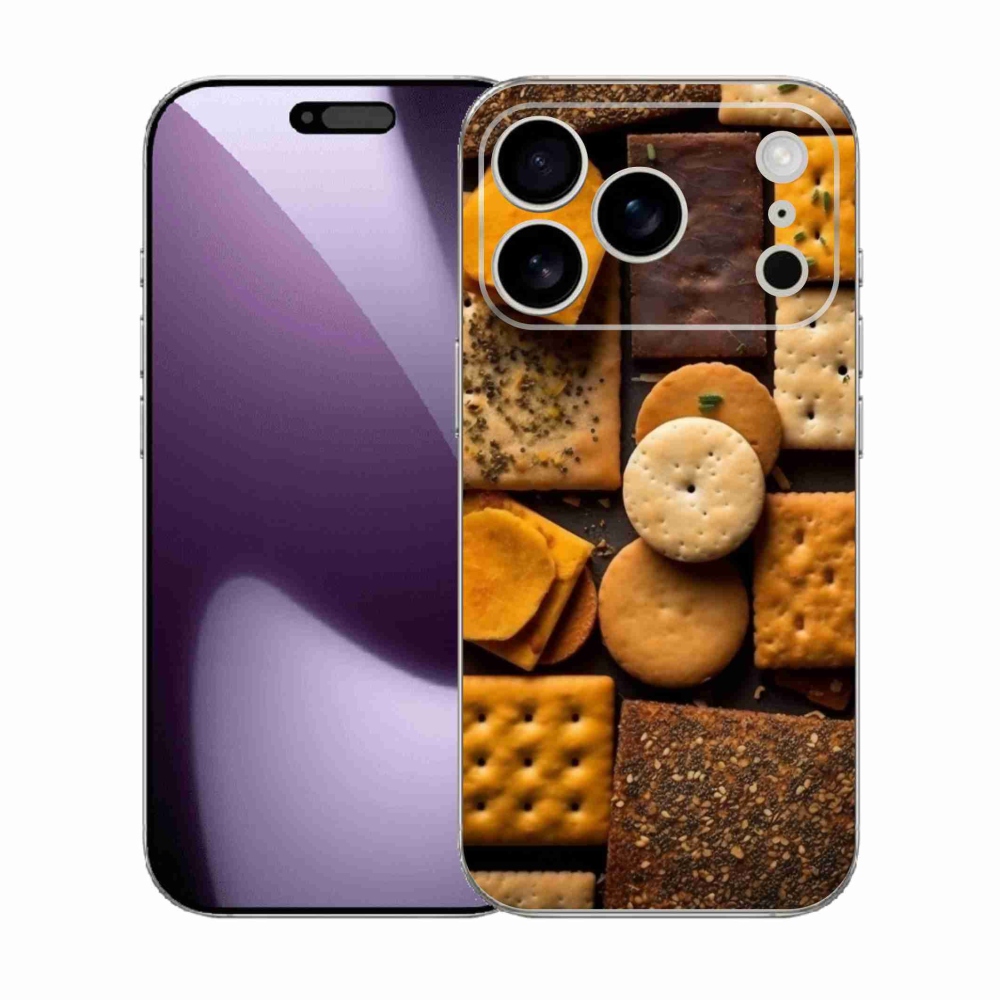 Gélový kryt mmCase na iPhone 17 Pro - sušienky