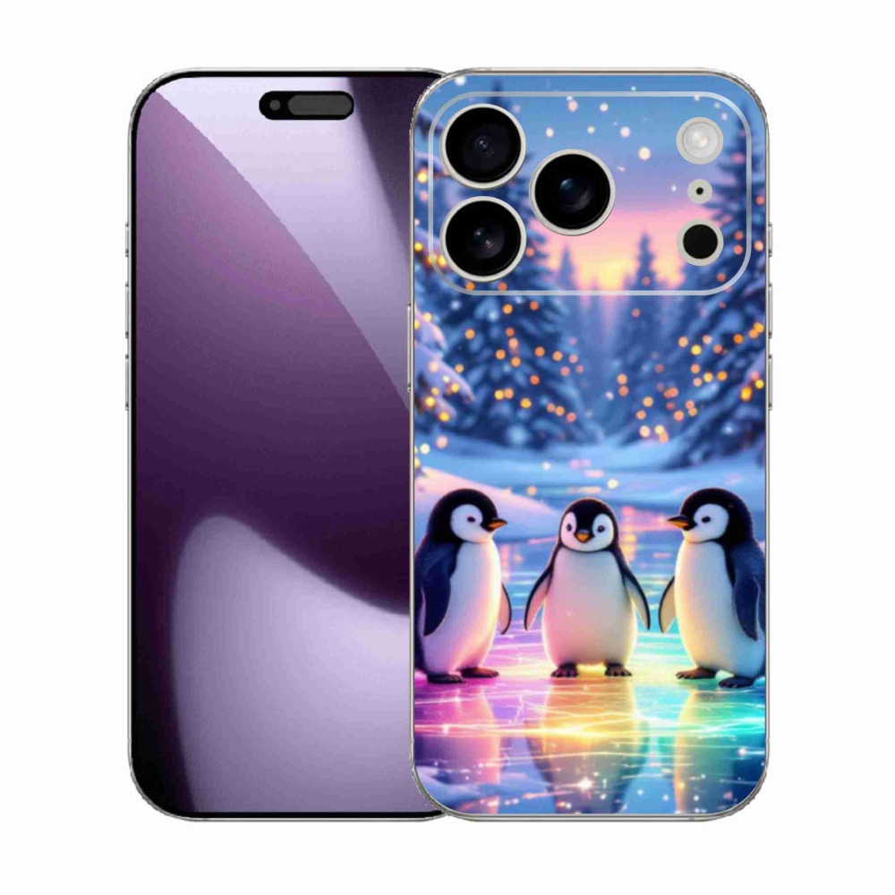 Gélový kryt mmCase na iPhone 17 Pro - tučníci