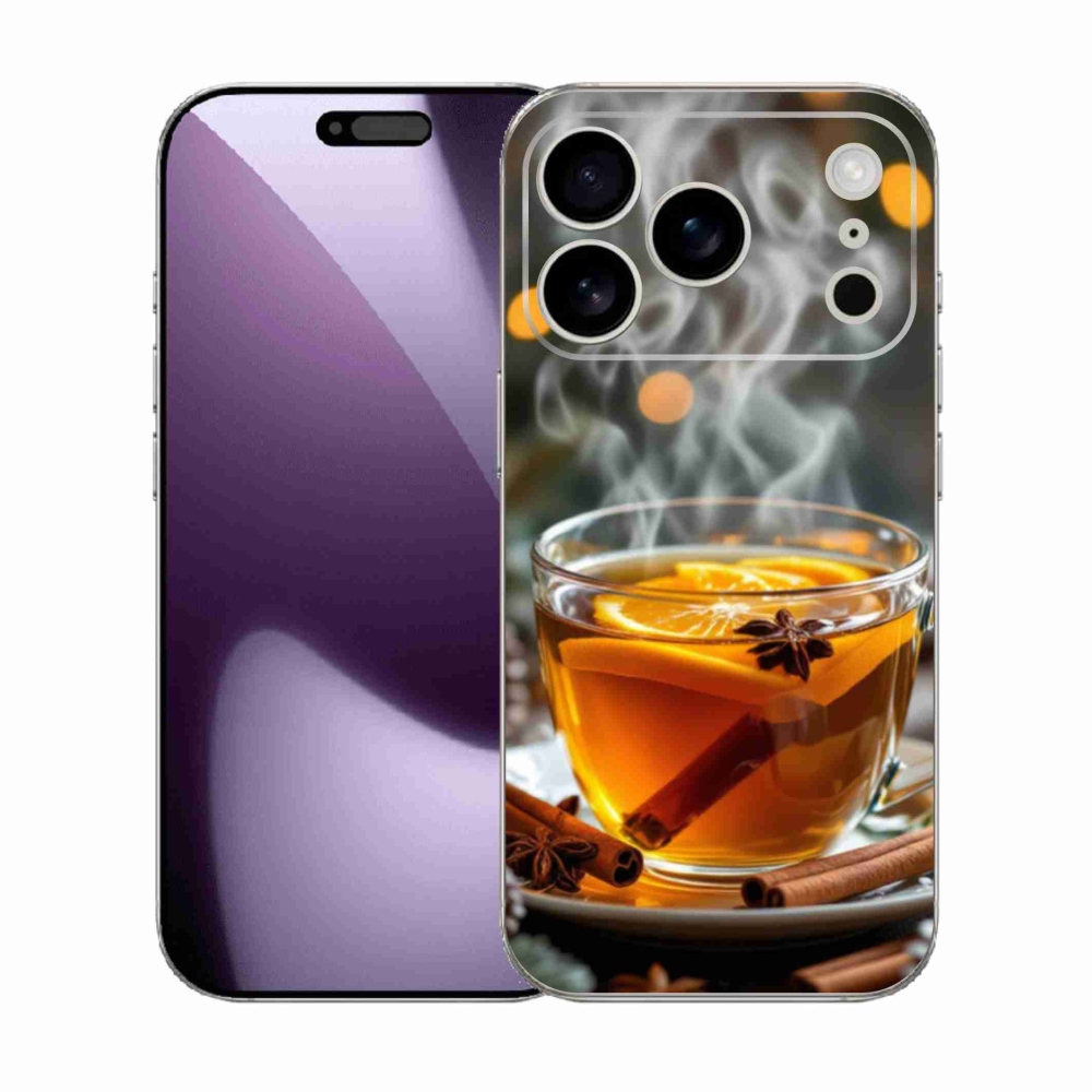 Gélový kryt mmCase na iPhone 17 Pro - vianočný punč