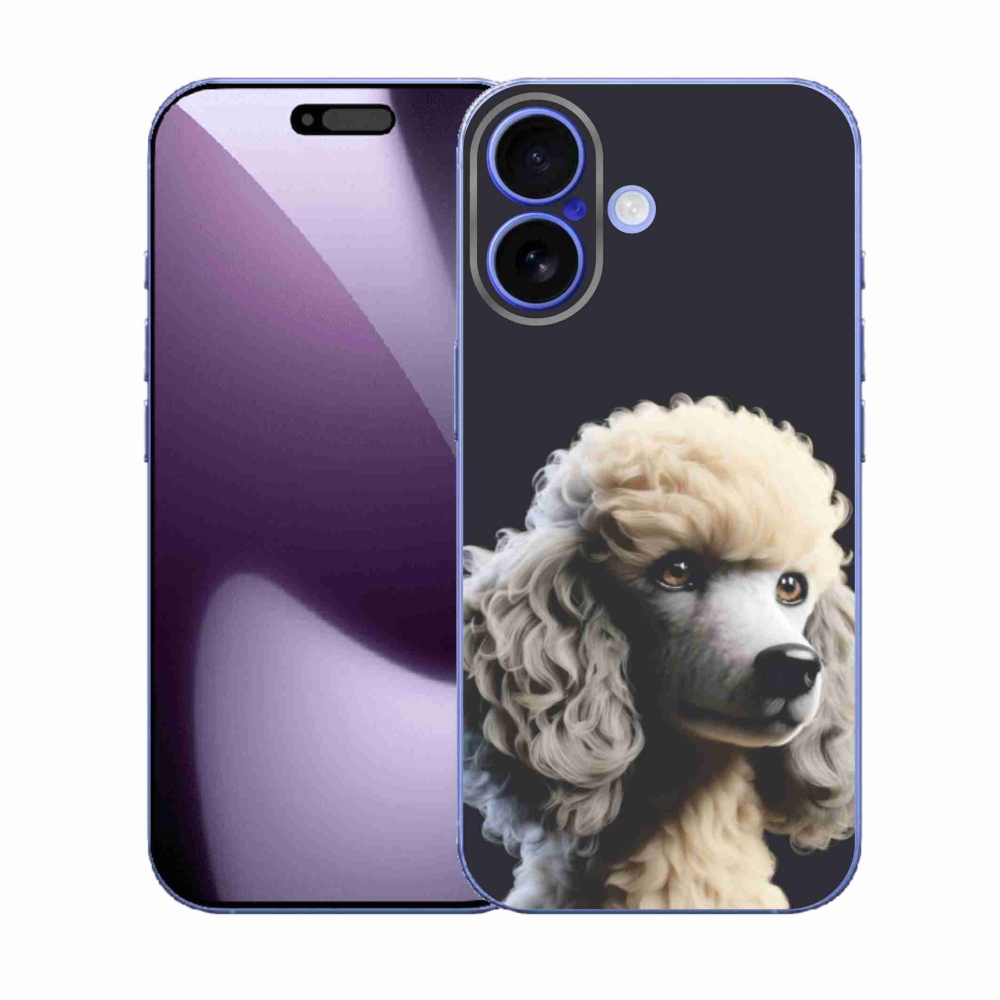 Gélový kryt mmCase na iPhone 17 - pudel