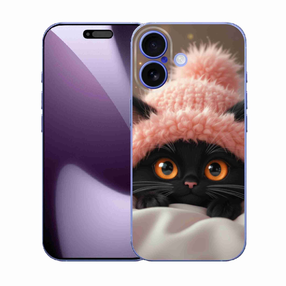 Gélový kryt mmCase na iPhone 17 - roztomilé mačiatko 7