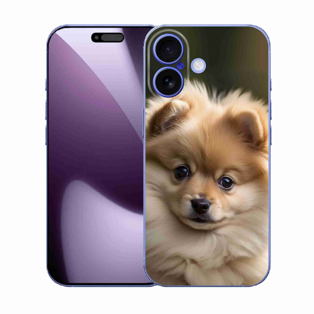 Gélový kryt mmCase na iPhone 17 - roztomilý pomeranian 2
