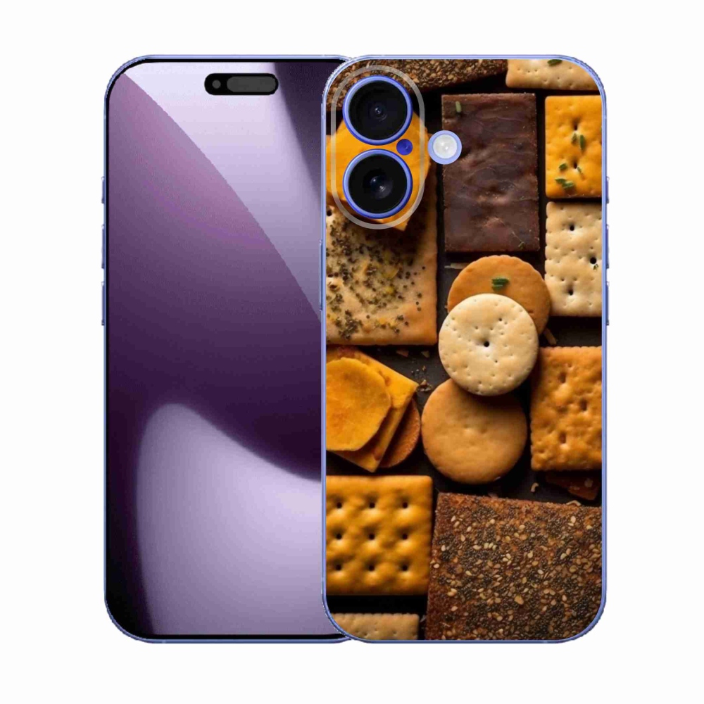 Gélový kryt mmCase na iPhone 17 - sušienky