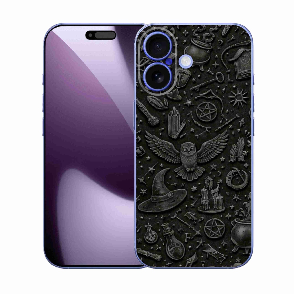 Gélový kryt mmCase na iPhone 17 - tmavý magický svet