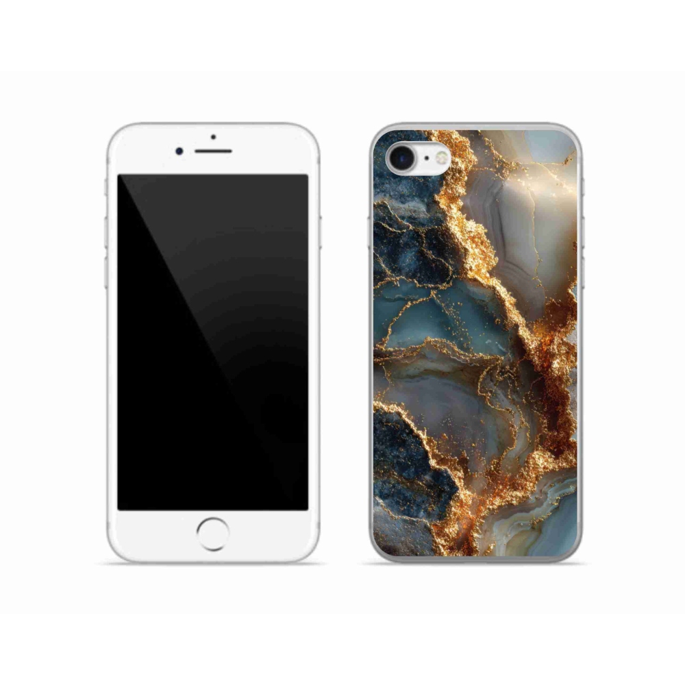 Gélový kryt mmCase na iPhone SE (2020) - abstraktný motív 33