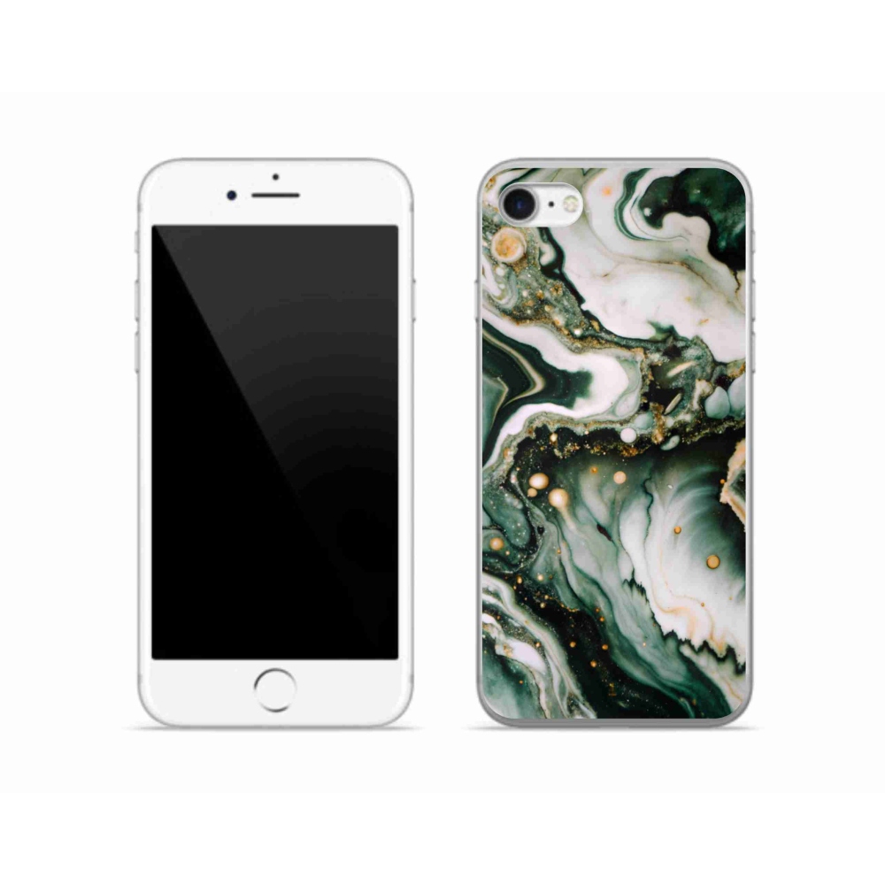 Gélový kryt mmCase na iPhone SE (2020) - abstraktný motív 38