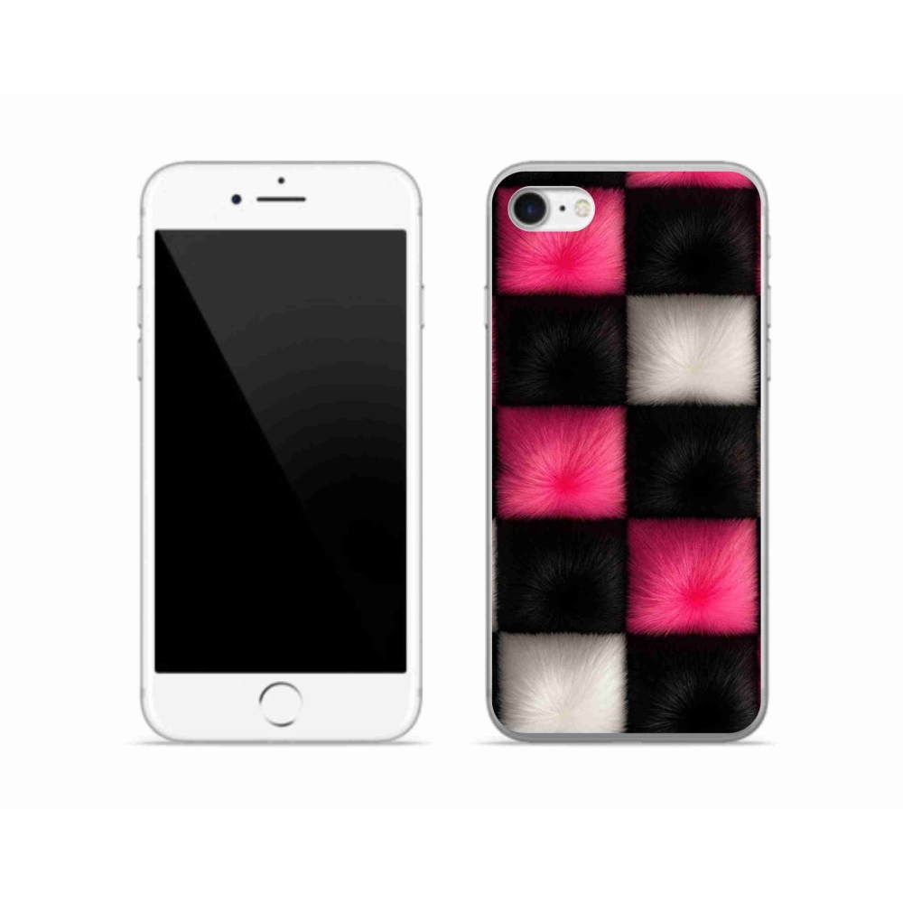 Gélový kryt mmCase na iPhone SE (2020) - abstraktný motív 44