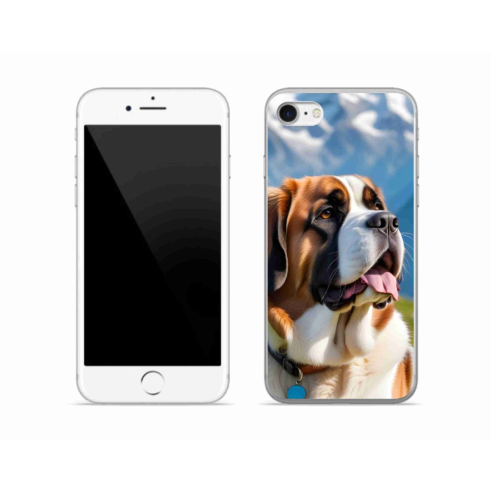 Gélový kryt mmCase na iPhone SE (2020) - bernardín