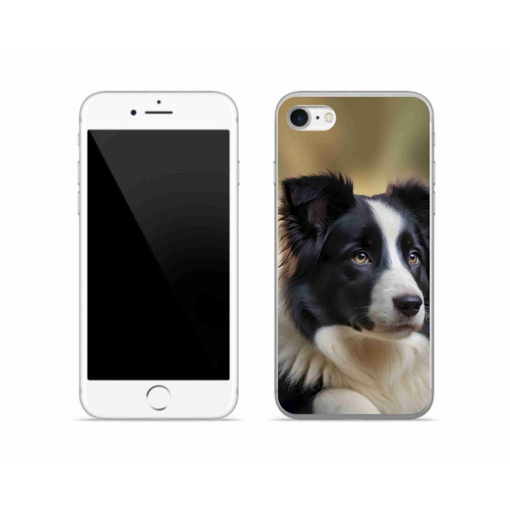 Gélový kryt mmCase na iPhone SE (2020) - border kólia 2
