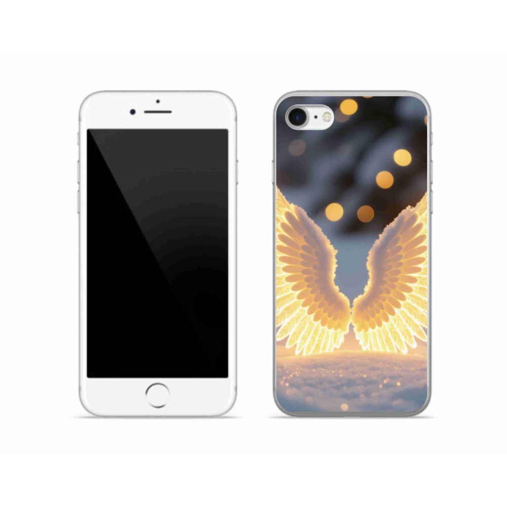 Gélový kryt mmCase na iPhone SE (2020) - krídla