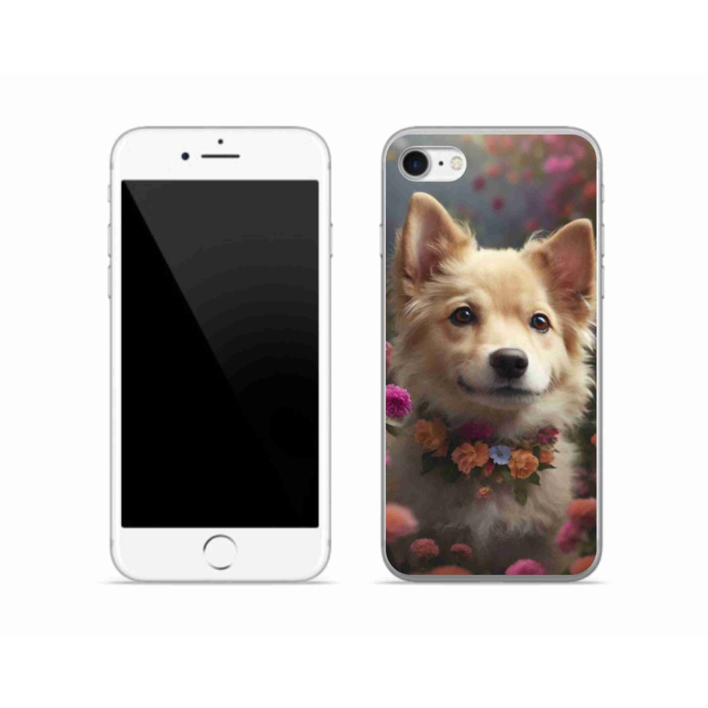 Gélový kryt mmCase na iPhone SE (2020) - nemecký špic