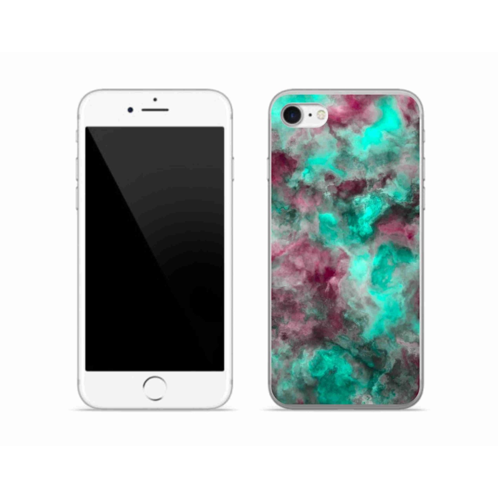 Gélový kryt mmCase na iPhone SE (2022) - abstraktný motív 39