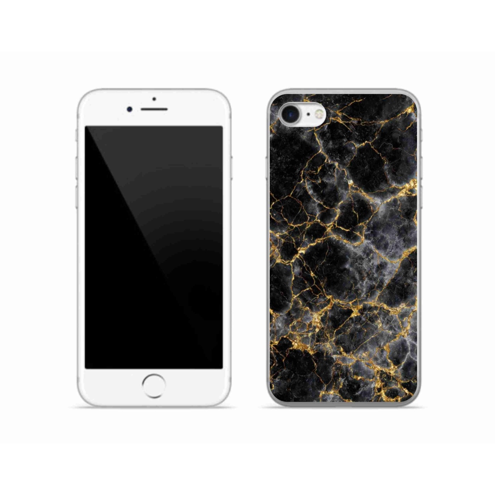 Gélový kryt mmCase na iPhone SE (2022) - abstraktný motív 43