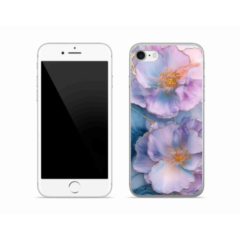 Gélový kryt mmCase na iPhone SE (2022) - abstraktný motív 51