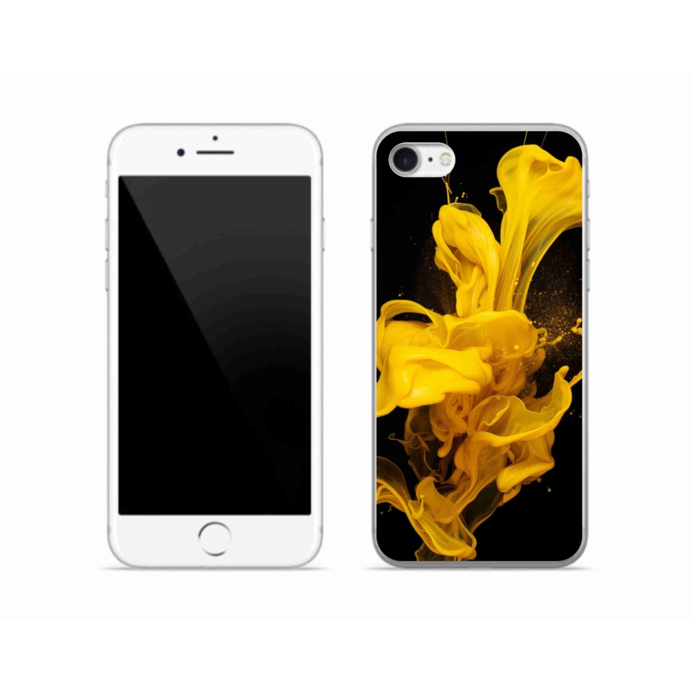 Gélový kryt mmCase na iPhone SE (2022) - abstraktný motív 56