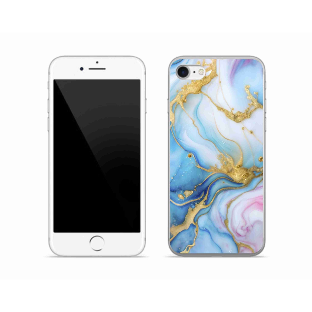 Gélový kryt mmCase na iPhone SE (2022) - abstraktný motív 61