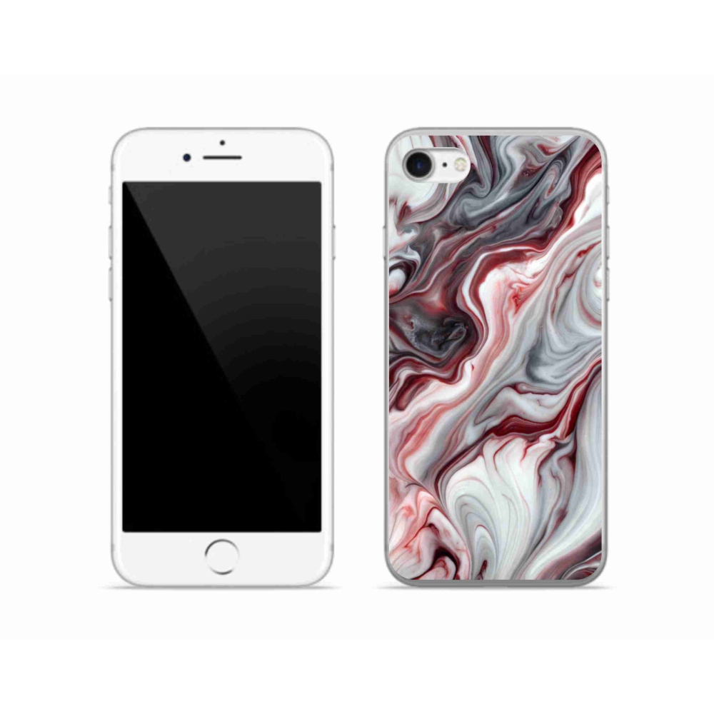 Gélový kryt mmCase na iPhone SE (2022) - abstraktný motív 64