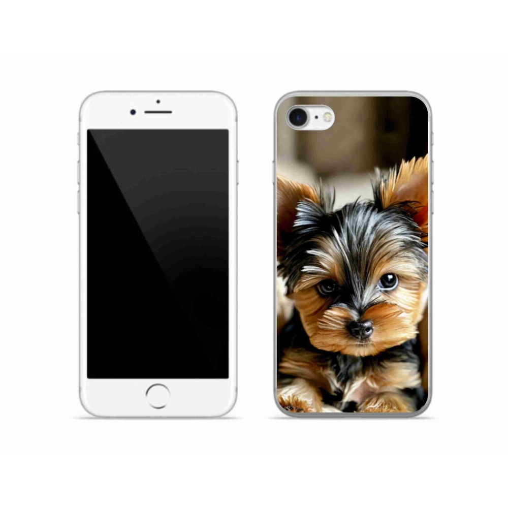 Gélový kryt mmCase na iPhone SE (2022) - yorkšír 11