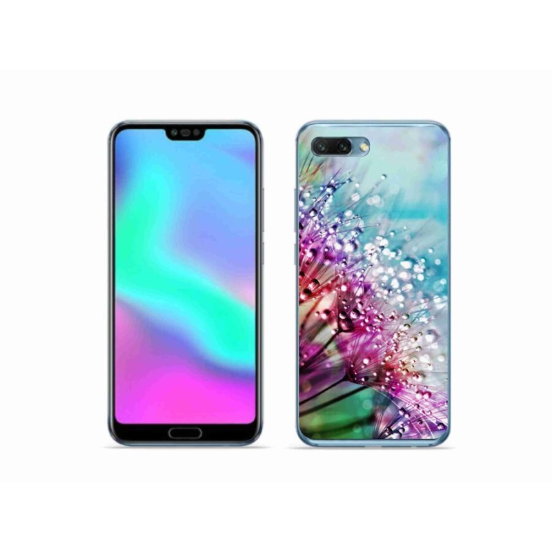 Gélový kryt mmCase na mobil Honor 10 - farebné kvety