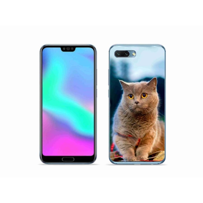 Gélový kryt mmCase na mobil Honor 10 - britská modrá 2