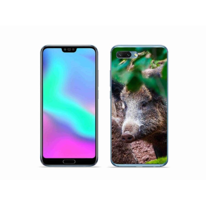 Gélový kryt mmCase na mobil Honor 10 - divoké prasa