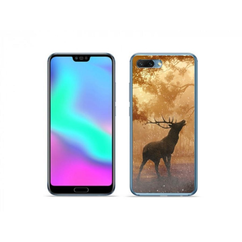 Gélový kryt mmCase na mobil Honor 10 - jeleň v ruji