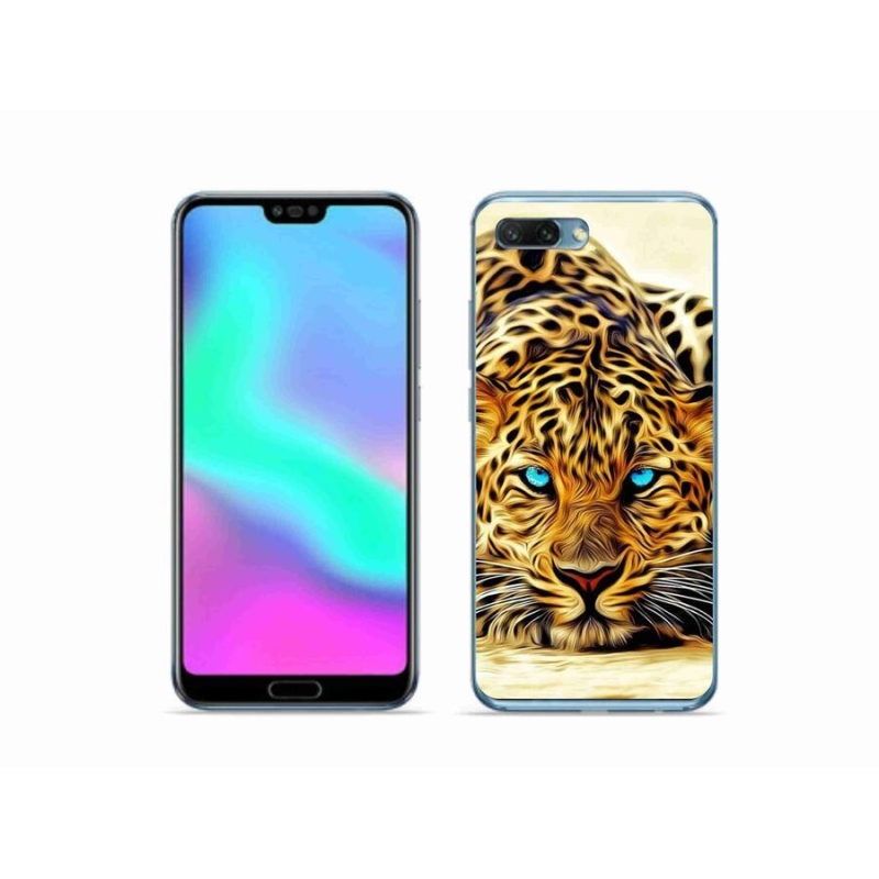 Gélový kryt mmCase na mobil Honor 10 - kreslený tiger