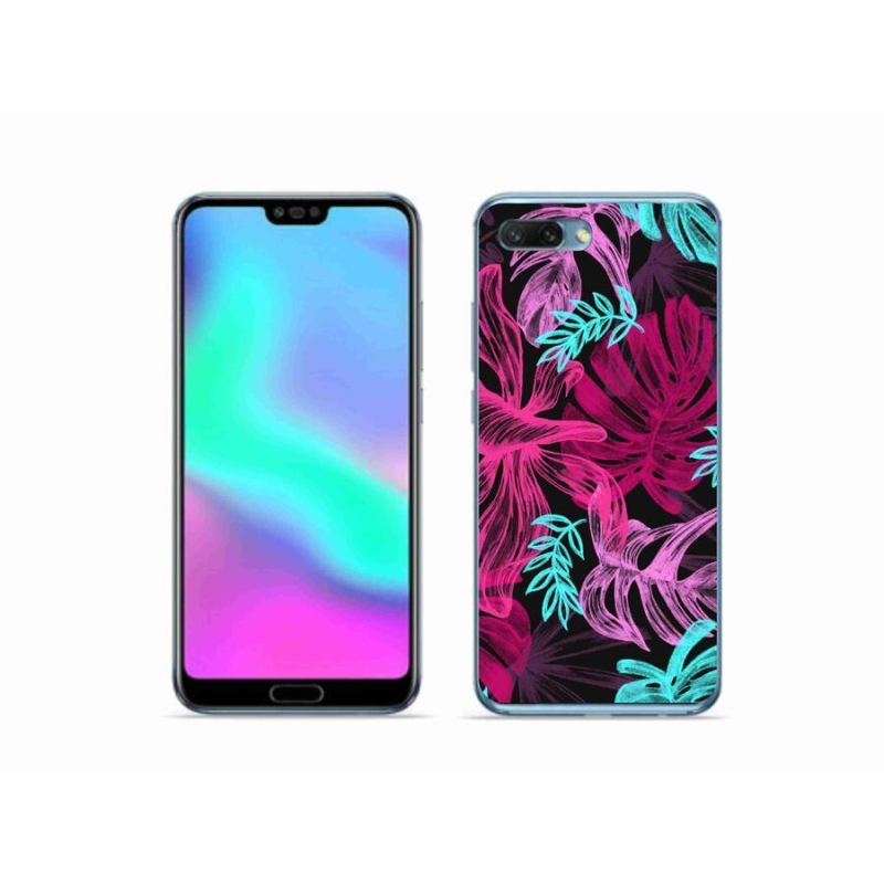 Gélový kryt mmCase na mobil Honor 10 - kvety 1