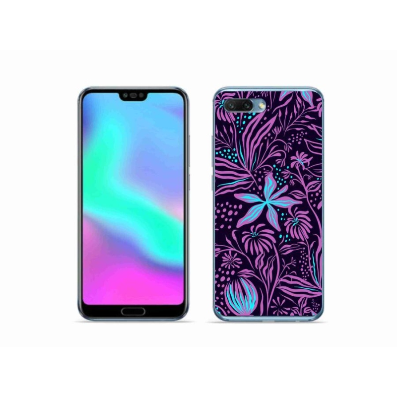 Gélový kryt mmCase na mobil Honor 10 - kvety 2