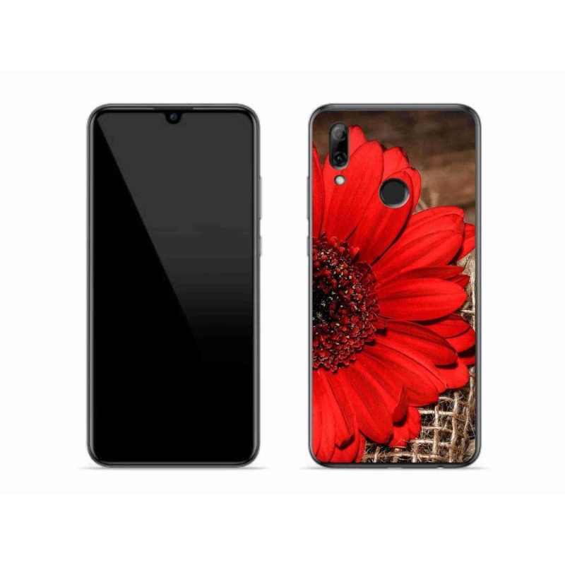 Gélový kryt mmCase na mobil Honor 10 Lite - gerbera