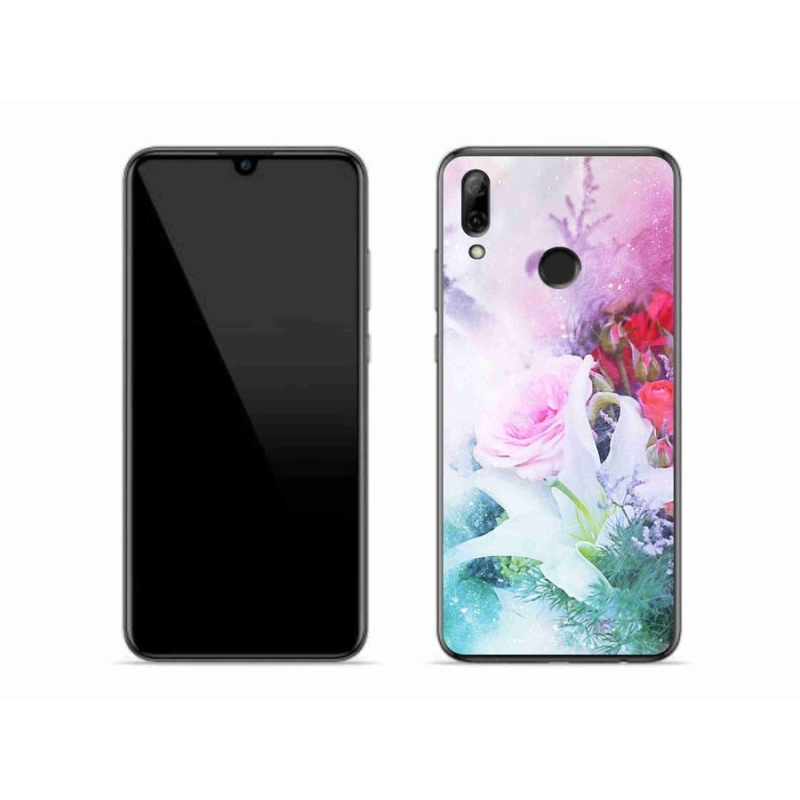 Gélový kryt mmCase na mobil Honor 10 Lite - kvety 4