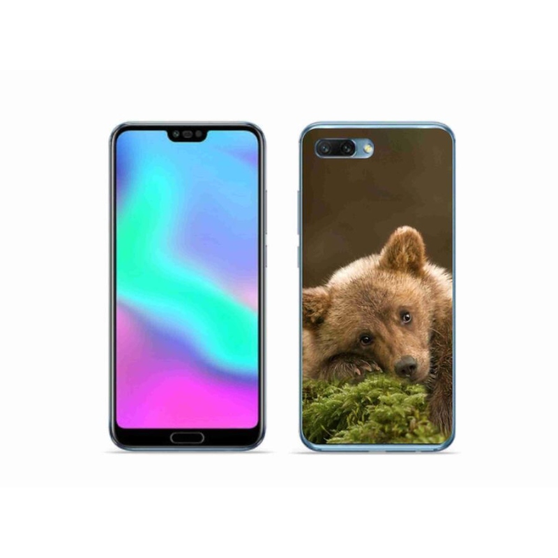 Gélový kryt mmCase na mobil Honor 10 - medveď