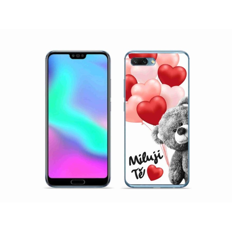 Gélový kryt mmCase na mobil Honor 10 - milujem Ťa